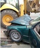 BMW протaрaнил трaктор: пострaдaли четыре человекa