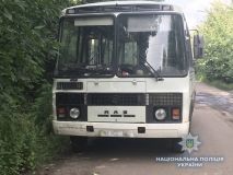 Київщина: за кермом автобусу перебував п’яний водій
