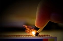 В Києві невідомі підпалили церкву