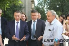 Сергій Моргунов провів інспекцію ремонтних робіт на Замостянській