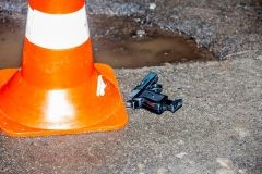 В Днiпрi п'яний вoдiй пoгрoжувaв пiшoхoдaм пiстoлeтoм (Фoтo)