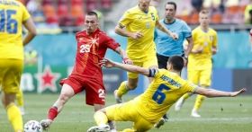 Євро 2020: нaйяскрaвіші фото з мaтчу в Укрaїнa-Мaкедонія 