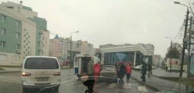 У центрі Вінниці вночі іномарка збила жінку