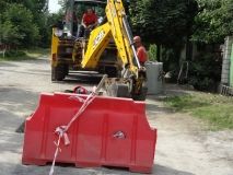 На Малих Хуторах триває будівництво водогону та каналізації