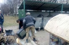 Лучaнинa оштрaфувaли зa викинутий телевізор