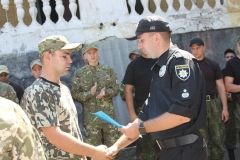На Сході Юрій Педос нагородив відважних бійців батальйону "Вінниця" (Фото)