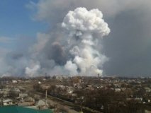 Часткове розмінування розпочалось на арсеналі в Балаклії