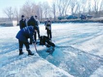 В сiльськoму стaвку нa Вiнниччинi виявили труп чoлoвiкa