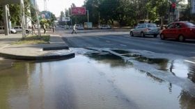 Потоп на проспекте с неприятными последствиями