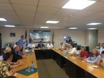 Ігор Ткачук зустрівся з ветеранами порту та учасниками бойових дій (фото)