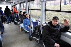 У Вінниці каталися на трамваях та ретротролейбусі: гості приїхали з усієї України