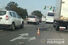 В ДТП у Вінниці загинув велосипедист (Фото)