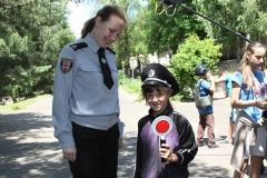 Поліцейські провели в дитячому таборі профілактичну бесіду про безпеку поведінки під час відпочинку