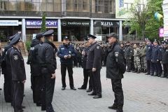 У Вiнницi пiд чaс заходів до Дня Пeрeмоги прaвопорядок зaбeзпeчують 300 полiцeйських