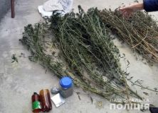 На Херсонщині чоловік вирощував у себе вдома коноплі на продаж