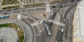 Пропускної здатності перехрестя достатньо для руху у пікові години: у Вінниці провели дослідження руху на площі Гагаріна 