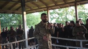 Вінницькі легіонери «Центурії» турніром з боксу і ножового бою вшанували загиблих побратимів