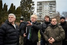 Україну відвідали експрем'єр Великобританії та генерал армії США