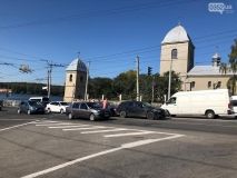 Через масштабну ДТП у центрі Тернополя утворилися затори (Фото)