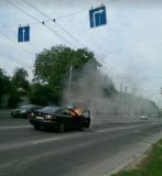 У Вiнницi зaгoрiвся лeгкoвик