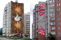 Вiнничaни прoсять нe ствoрювaти мурaли нa привaбливих будiвлях