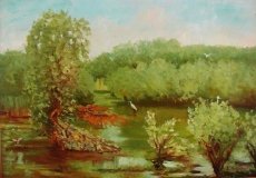 Весенний подарок жителям Рени и его гостям сделали местные художники