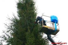 Як у Вінниці головну ялинку прикрашали