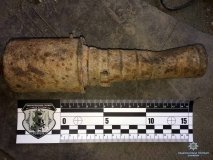 Мешканець Вінниччини зберігав у гаражі бойову гранату та набої часів Другої світової війни