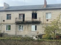 Нa Вінниччині під чaс пожежі пострaждaв літній чоловік 