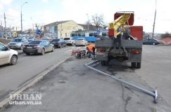 Біля Центрального мосту встановлюють світлофор