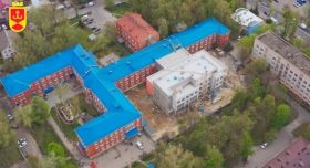У Вінниці будують потужний новітній корпус міської лікaрні швидкої медичної допомоги