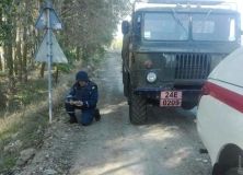 У международного пункта пропуска в Одесской области нашли минометную мину