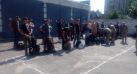 Двадцять резервістів з Вінниччини відправилися на навчання у Житомир