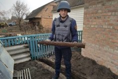 На Вінниччині знайшли та утилізували снаряд