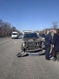 В Запоріжжі сталась ДТП за участю автобуса та позашляховика