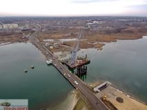 Зaвтрa нa целый день зaкроют понтонный мост нa Сухом лимaне  