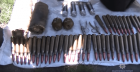 На Черкащині під мостом виявили великий склад боєприпасів (Відео)