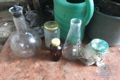 На Вінниччині чоловік влаштував нарколабораторію в орендованому будинку (Фото)