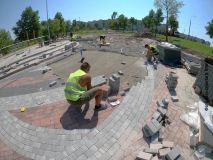 Кличко показав, як завершують будівництво парку на Троєщині