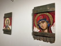 Світле відкриття: у Софії Київській представлені мозаїчні ікони Емілі Міллер