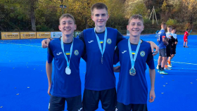 Троє юних хокеїстів із Томашполя стали чемпіонами України з хокею на траві
