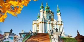 Екзархи Вселенського Патріарха в Україні звершить богослужіння у Андріївській церкві Києва, яку вперше відкриють після 11-річної  реставрації