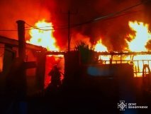 За ніч на Вінниччині рятувальники ліквідували п’ять пожеж