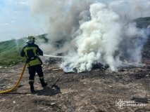 На Вінниччині за добу сталося чотири пожежі: горіли відкриті території, літня кухня та підприємство