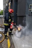 У Вінниці рятувальники ліквідували пожежу в закладі громадського харчування