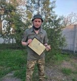 Військового з Могилева-Подільського нагородили «Лицарським хрестом» за мужність на фронті