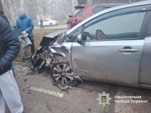 ДТП на проспекті Юності у Вінниці: поліція працює на місці події