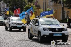 У Вінниці вшанували пам’ять полеглого бійця «Люті» Артема Іванішина автопробігом