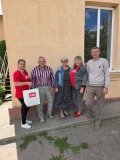 Волонтери «Української команди» підтримали людей поважного віку в Бершаді продуктовими наборами