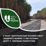 На Вінниччині та Черкащині збудують майже 17 км нових лісових доріг
